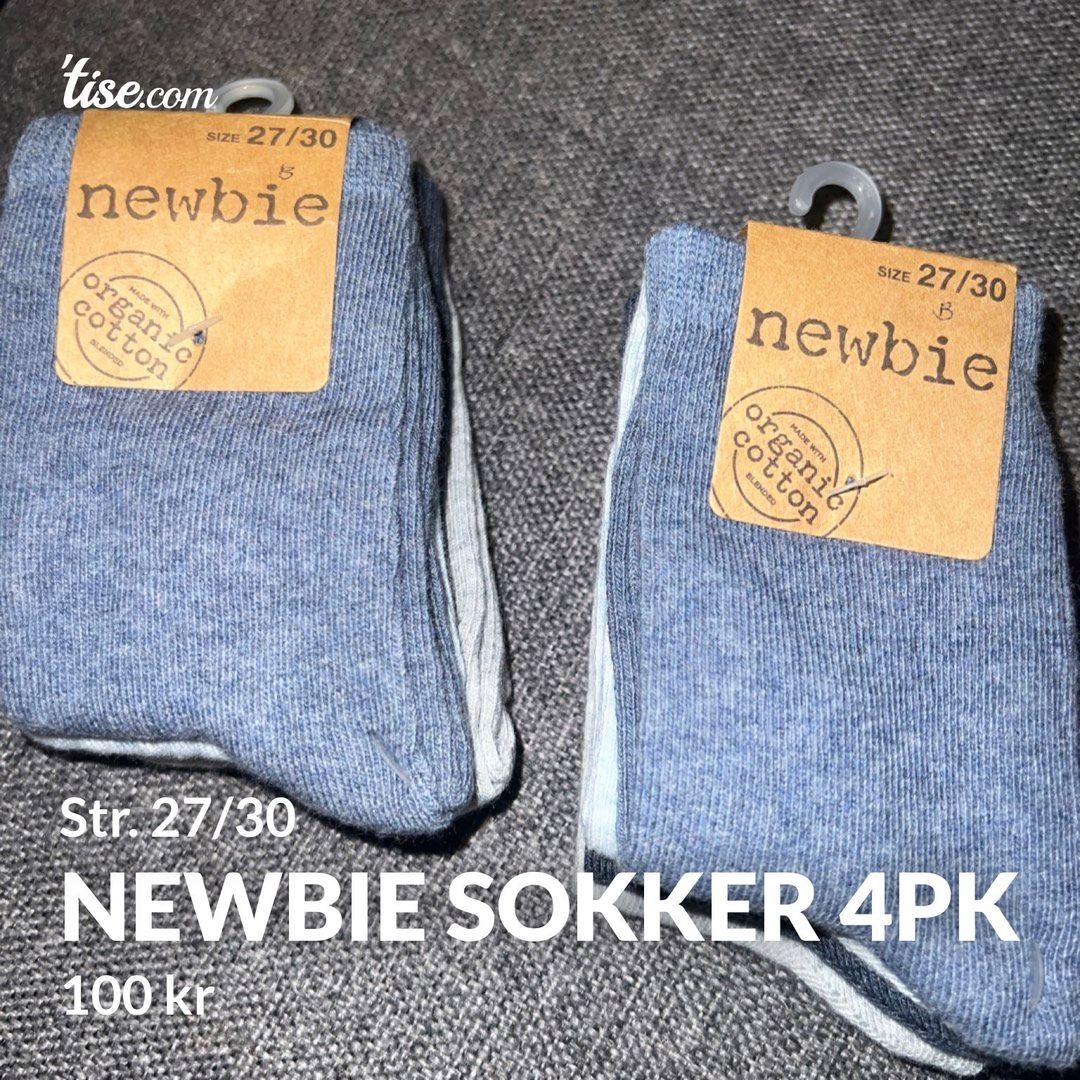 Newbie sokker 4pk