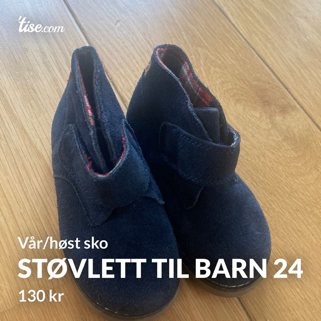 Støvlett til barn 24