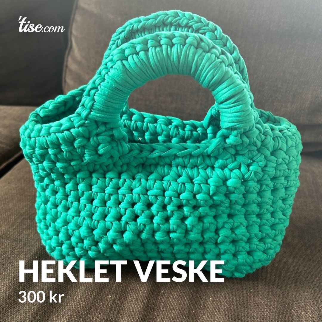 Heklet veske