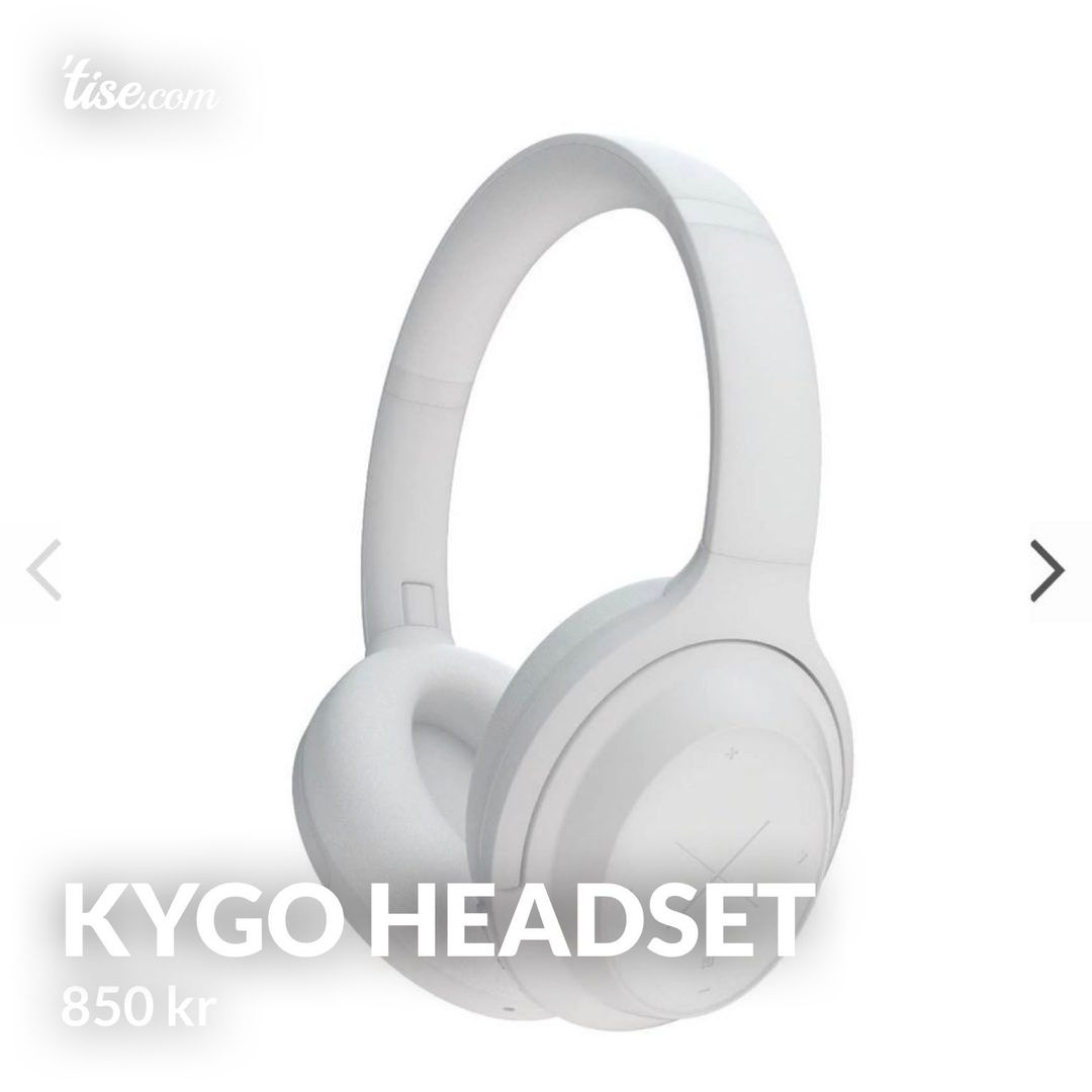 Kygo headset