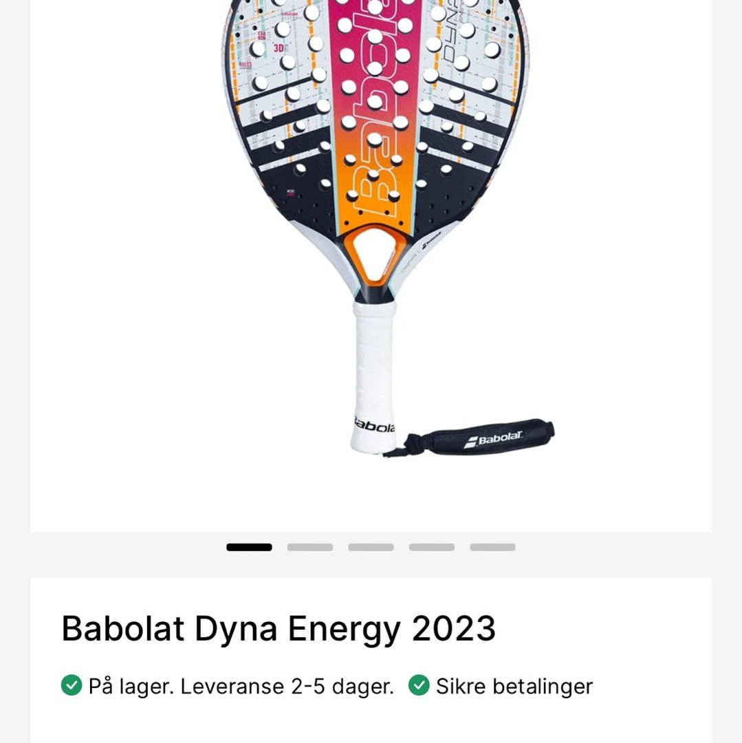 Babolat dyna energy