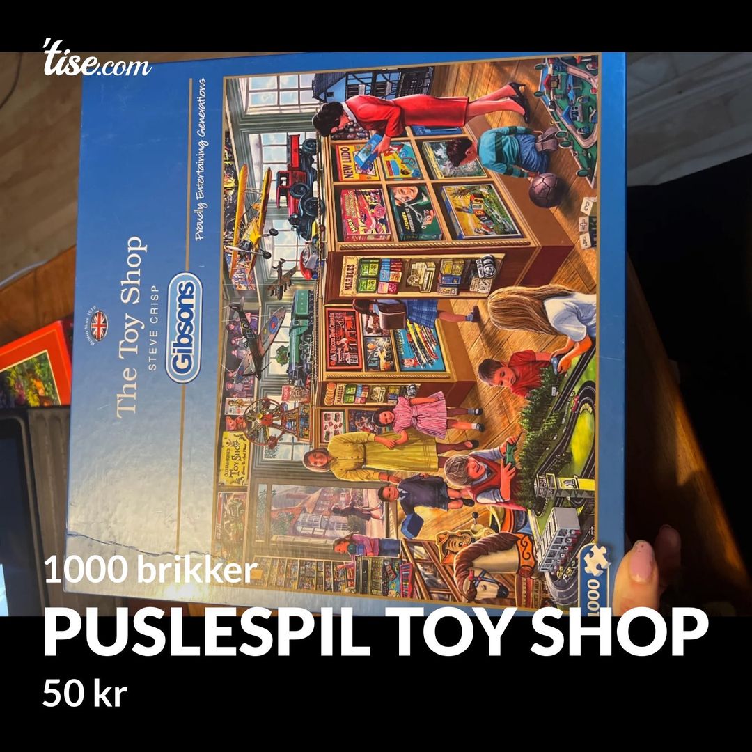 Puslespil toy shop