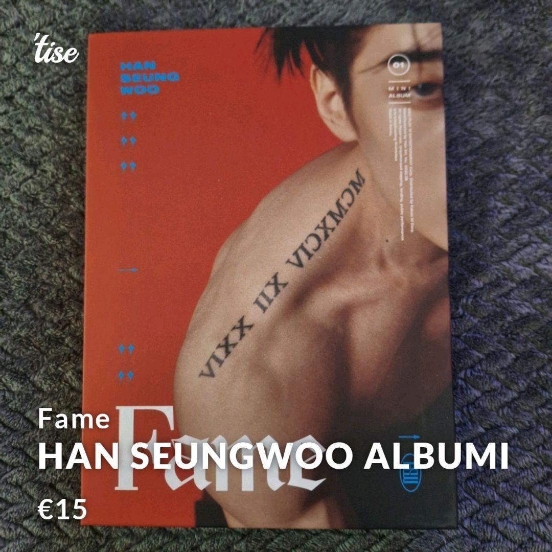 HAN SEUNGWOO albumi