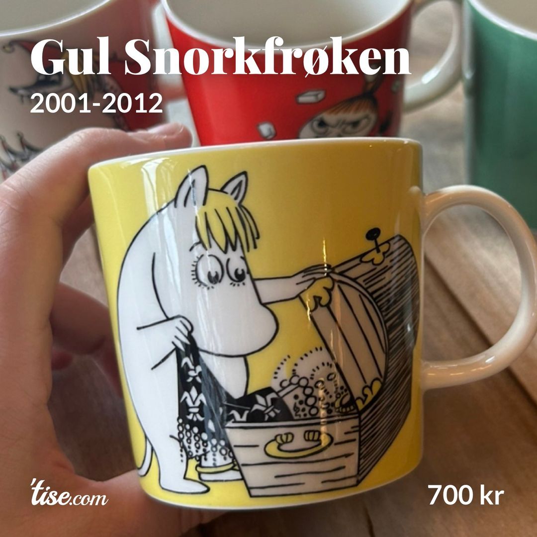 Gul Snorkfrøken