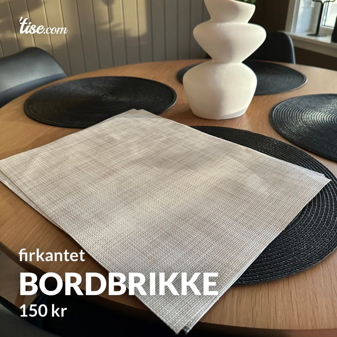 Bordbrikke