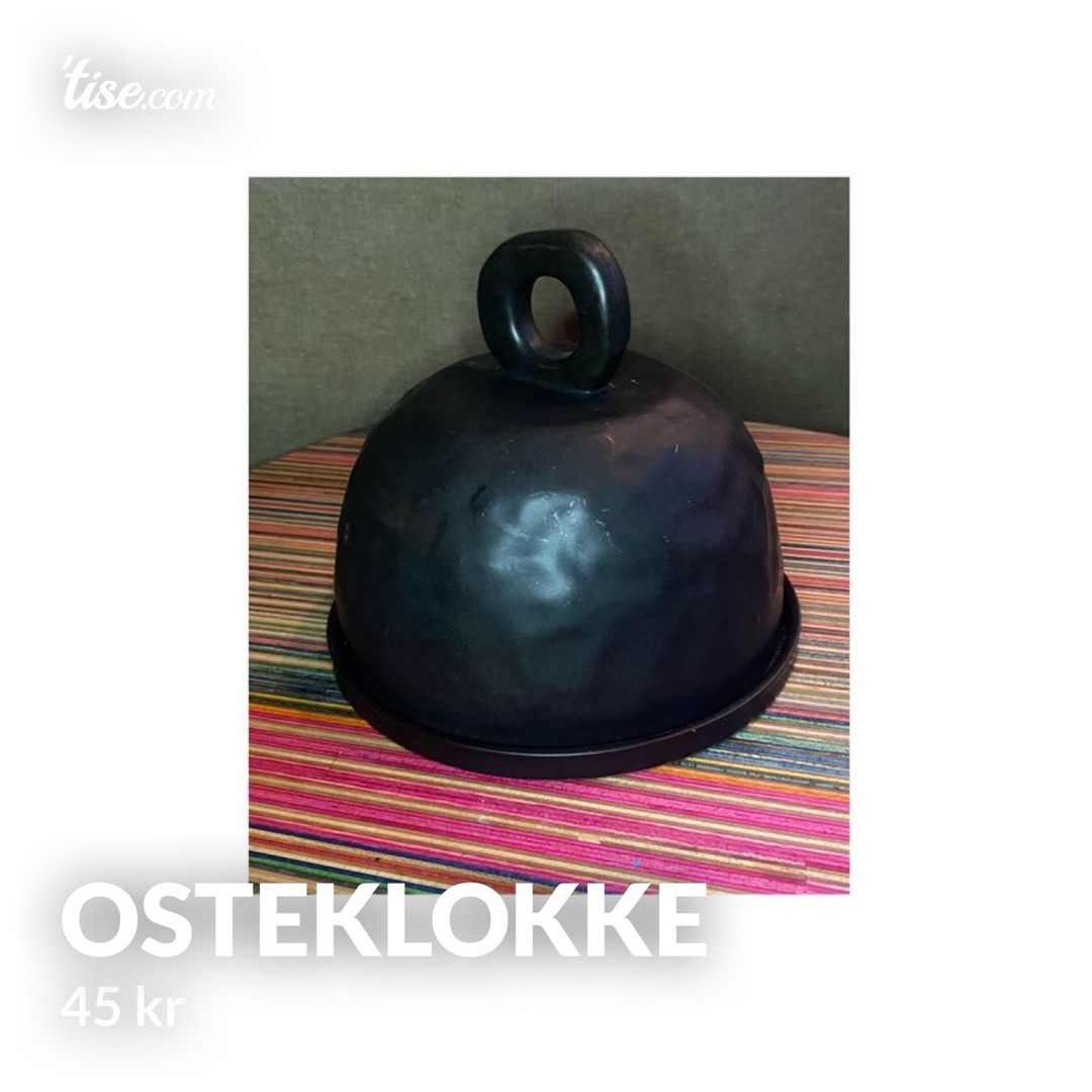 Osteklokke