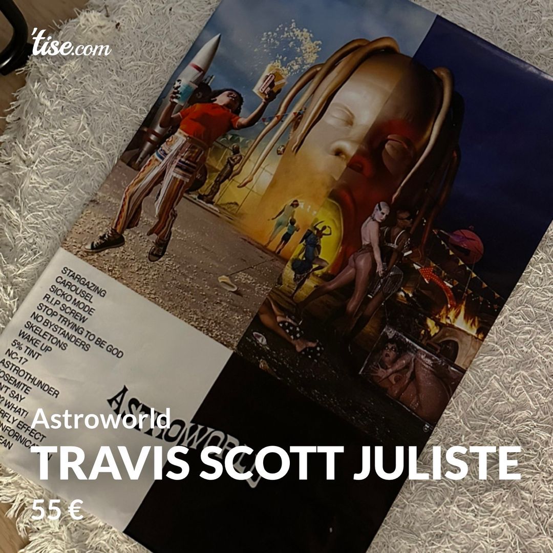 Travis Scott juliste