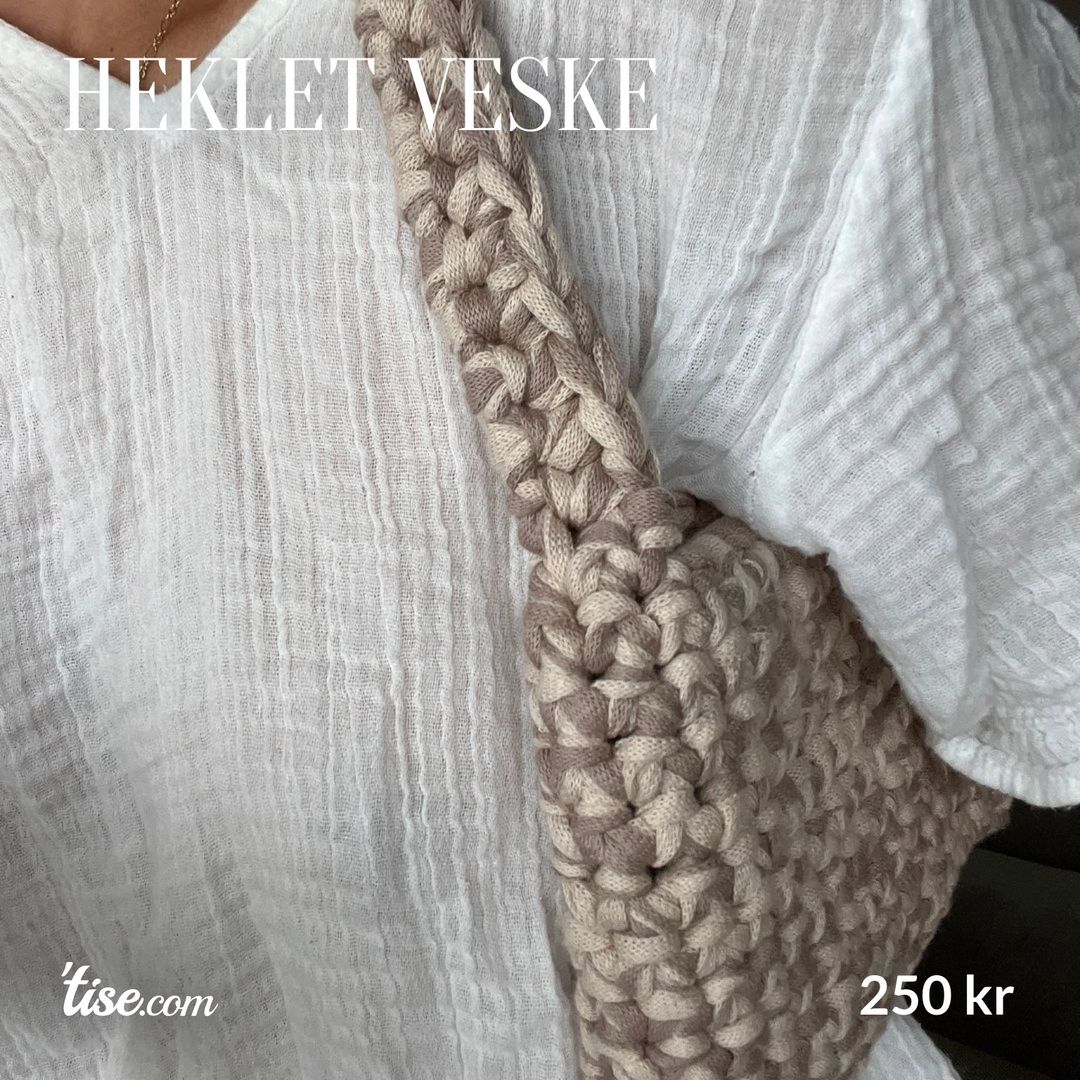 Heklet veske