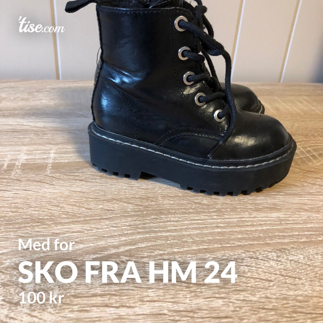 Sko fra hm 24