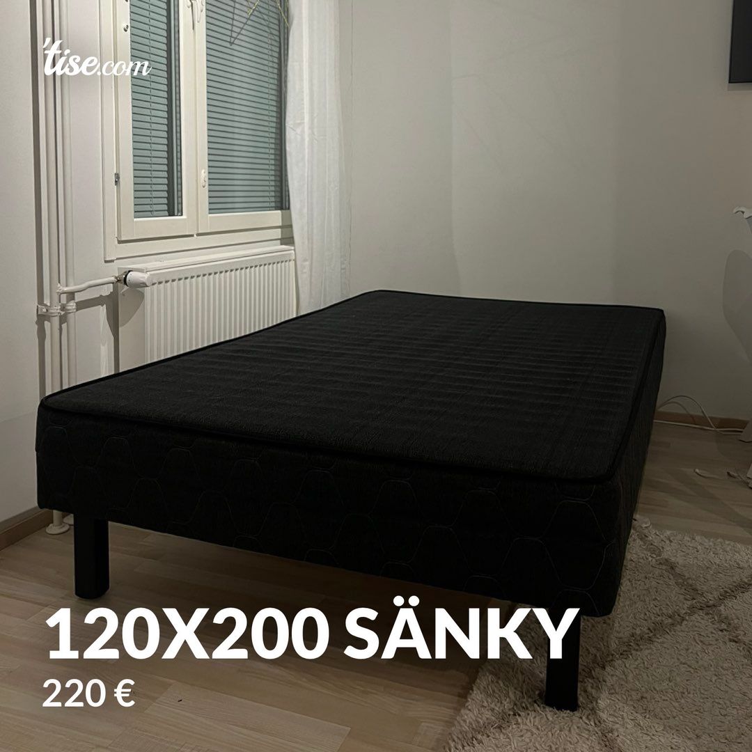 120x200 SÄNKY