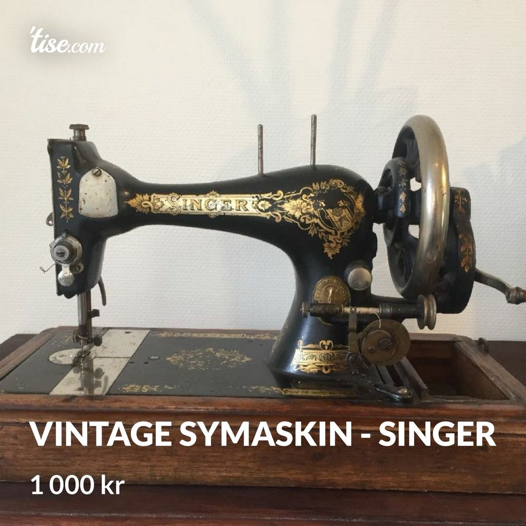 Vintage symaskin - Singer