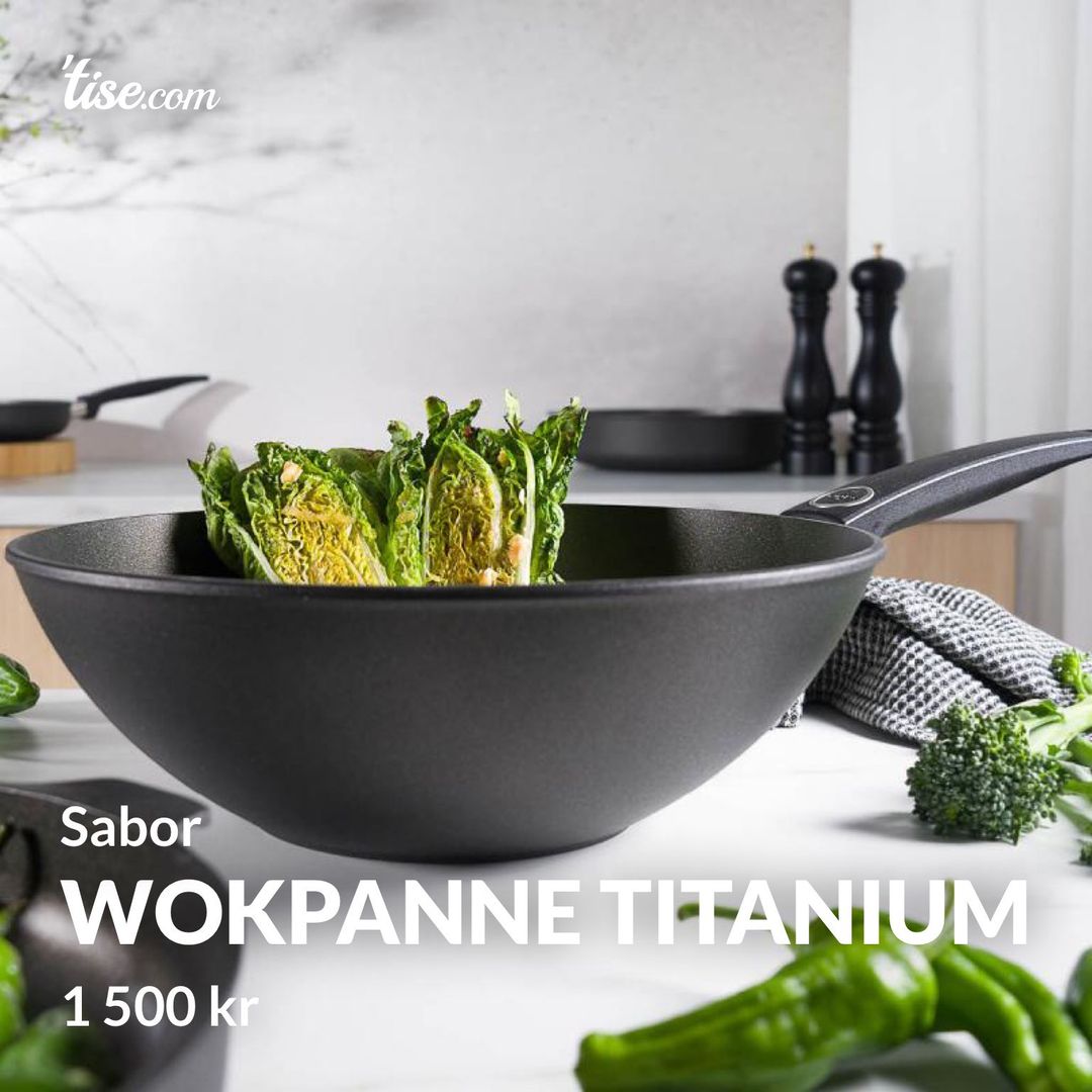 Wokpanne titanium