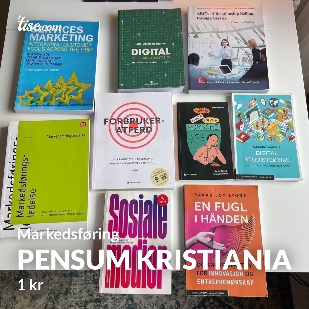 Pensum Kristiania