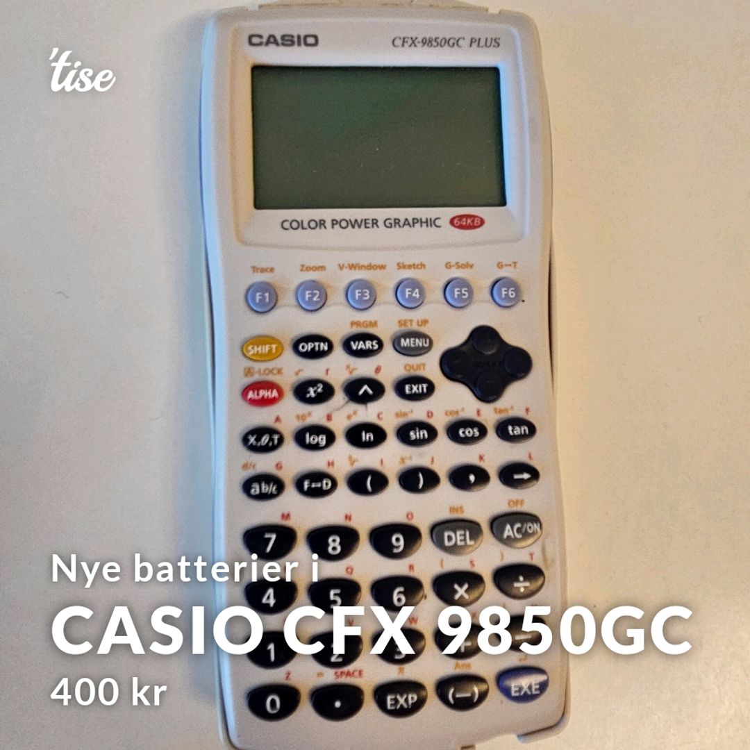 Casio CFX 9850GC