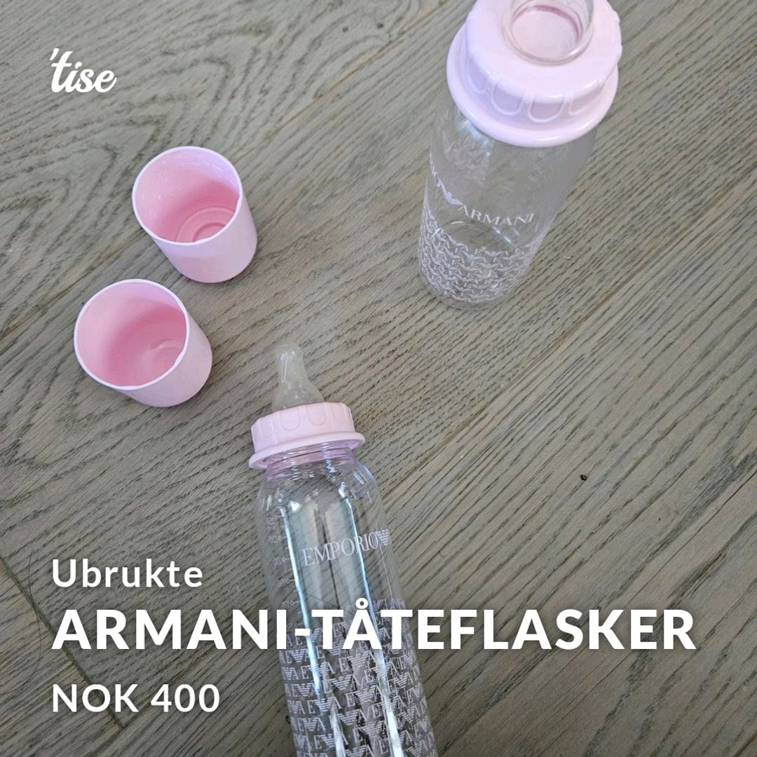 Armani-tåteflasker