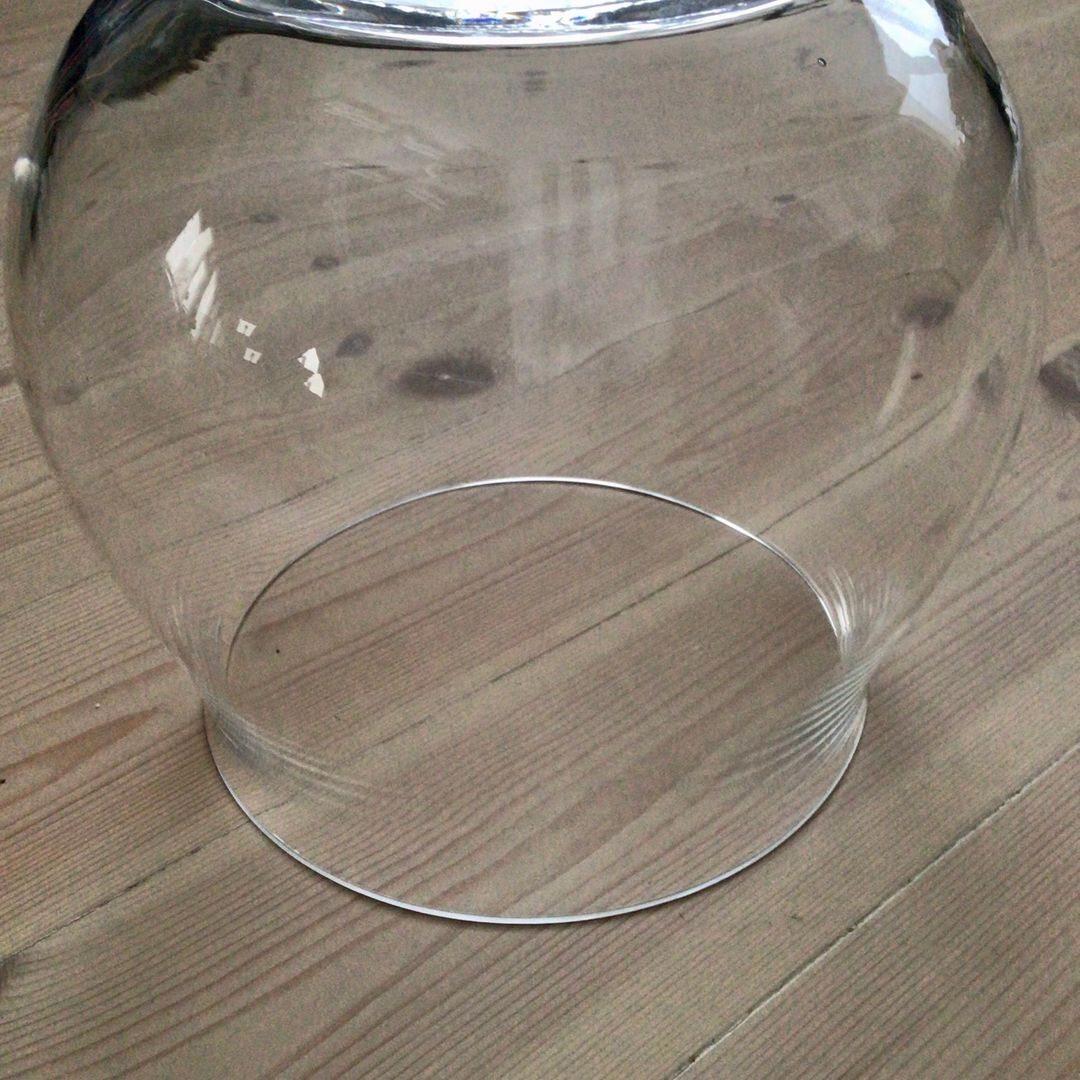 Vase i glass