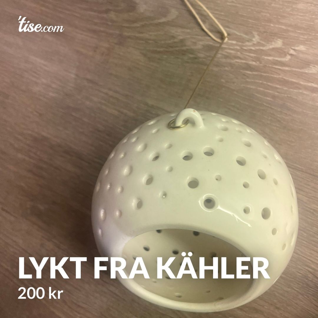 Lykt fra Kähler