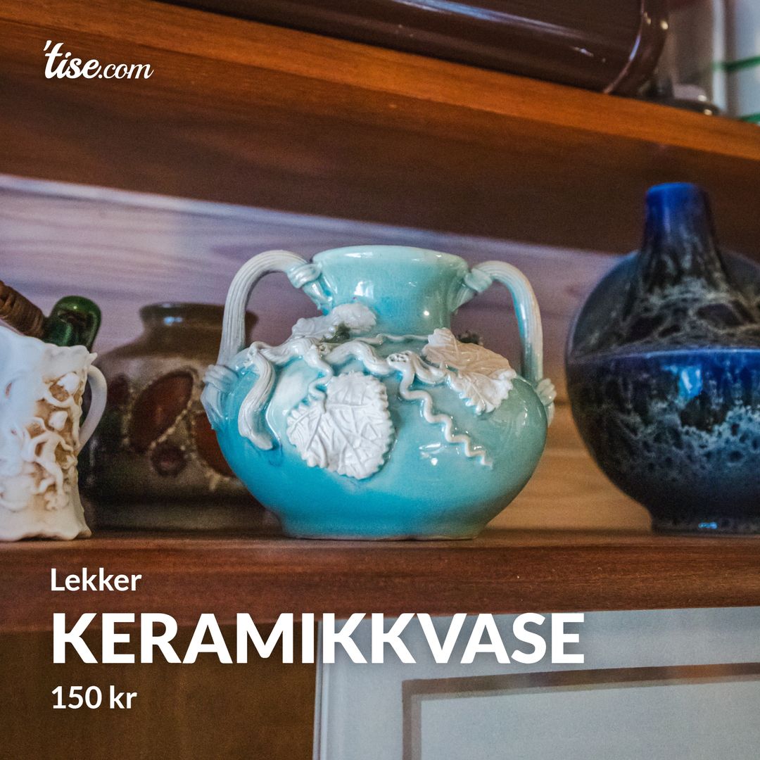 Keramikkvase