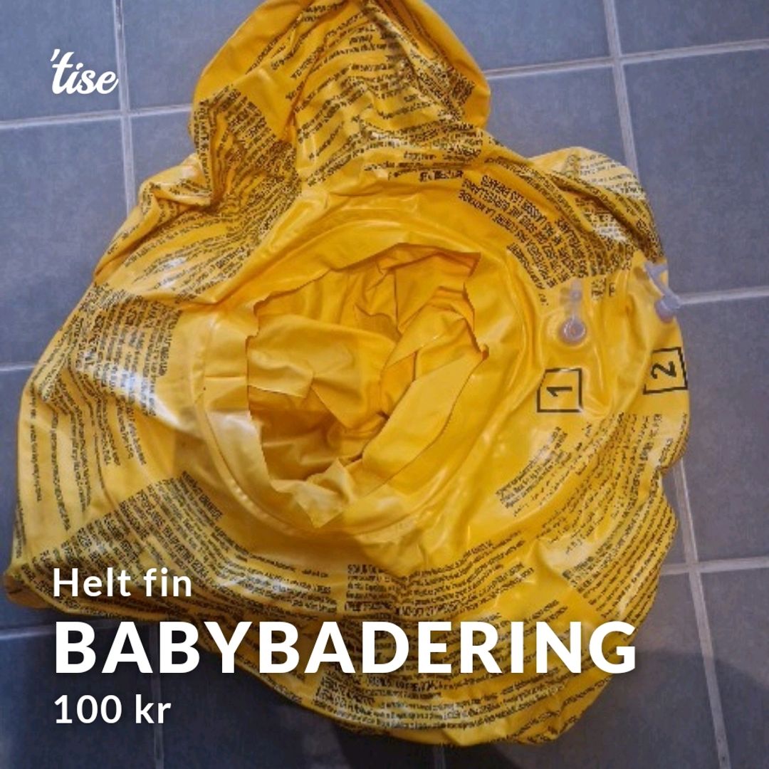 Babybadering