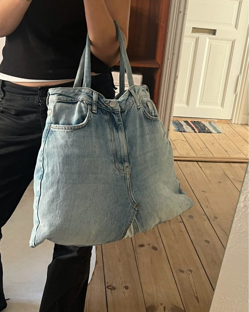 Denim tote