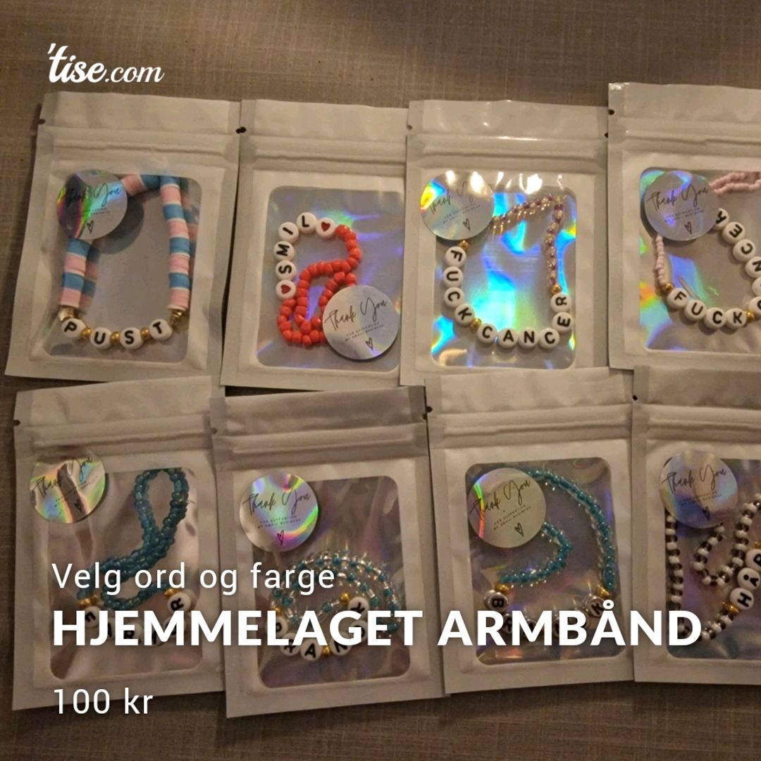 Hjemmelaget Armbånd