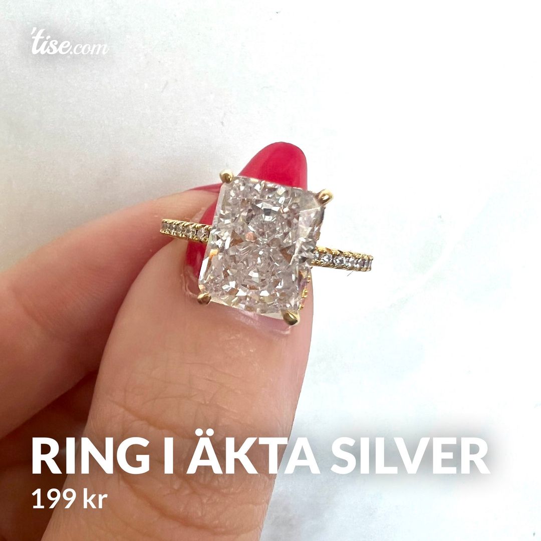 Ring i äkta silver