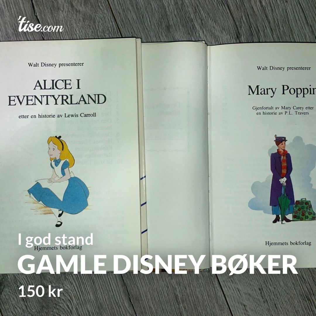 Gamle disney bøker