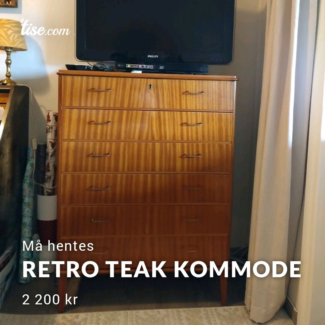 Retro Teak Kommode