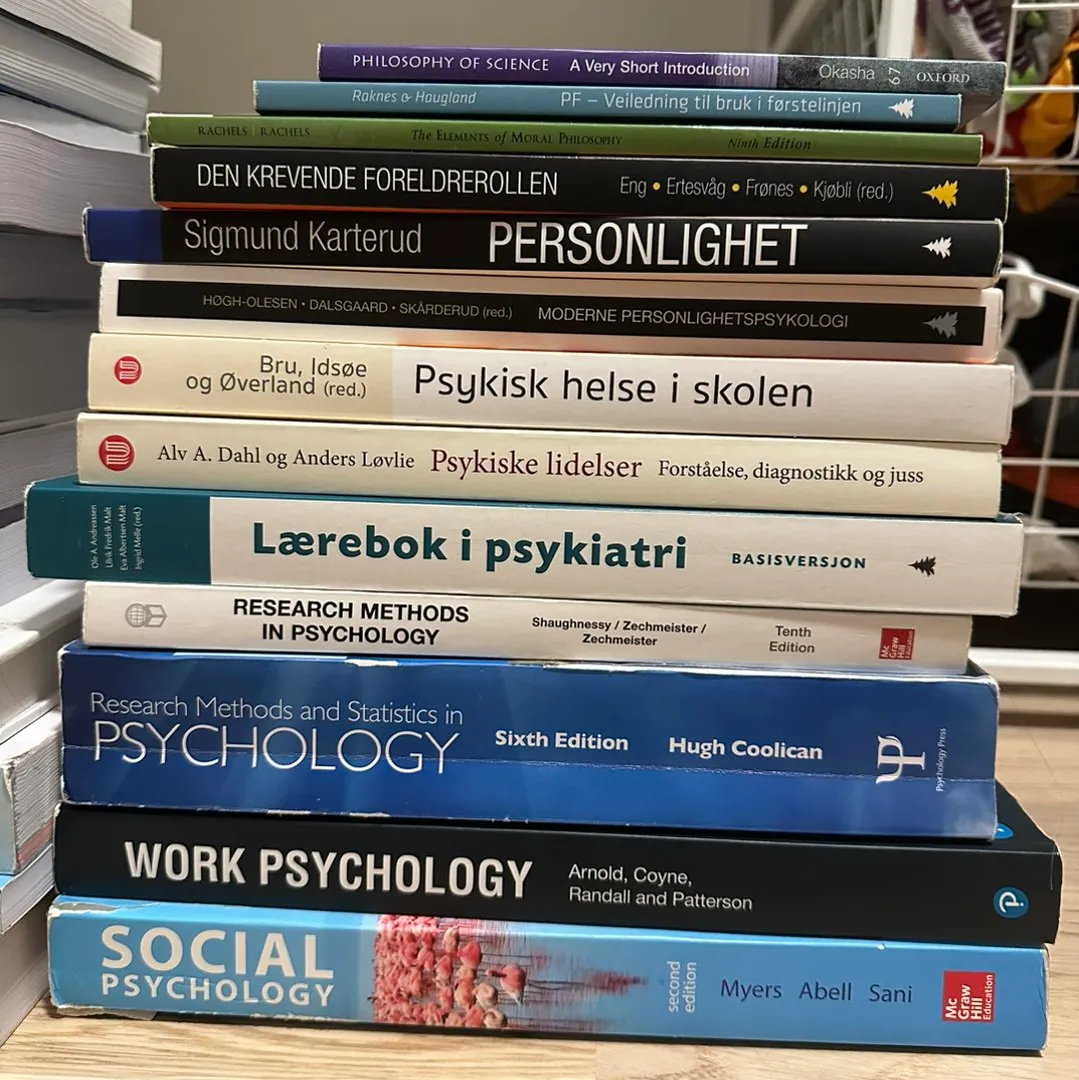 Psykologibøker