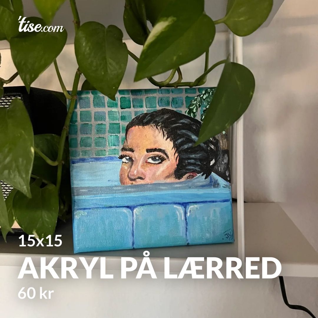 Akryl på lærred