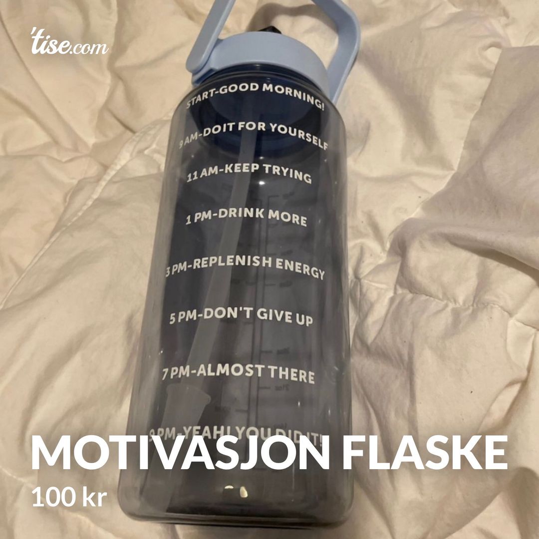 Motivasjon flaske