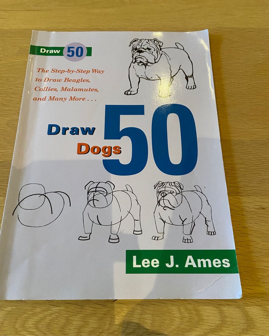 How to draw 50 dogs