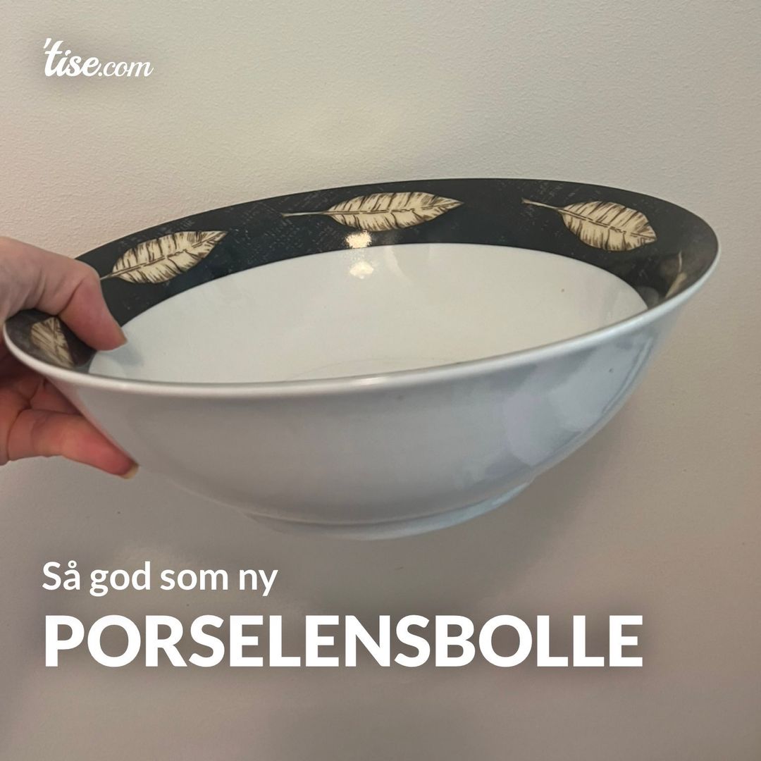 Porselensbolle