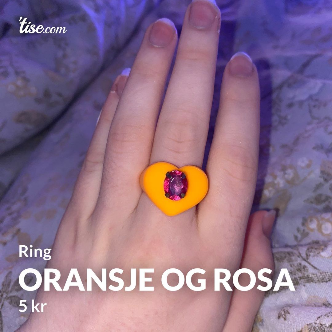 Oransje og rosa