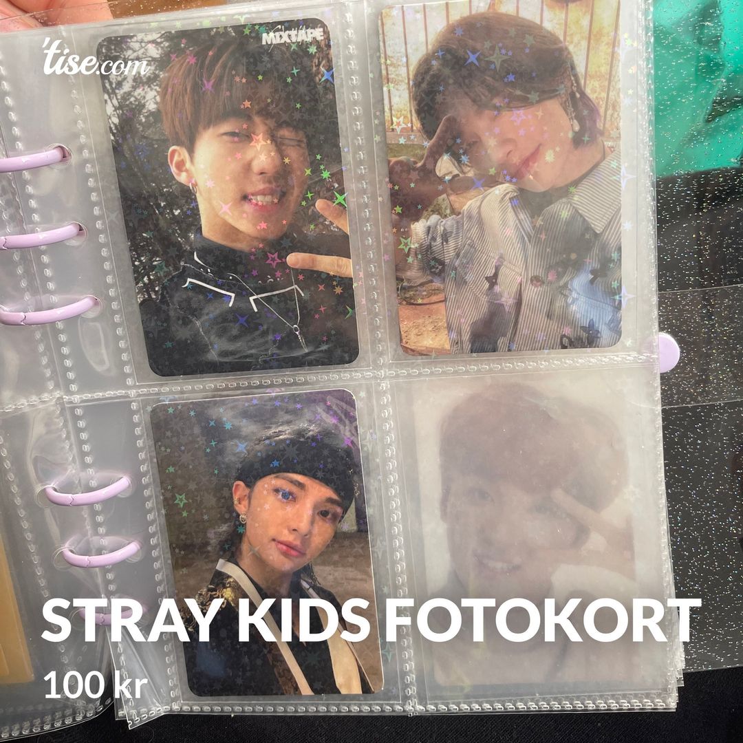 Stray kids fotokort