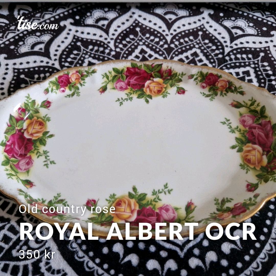 Royal Albert OCR