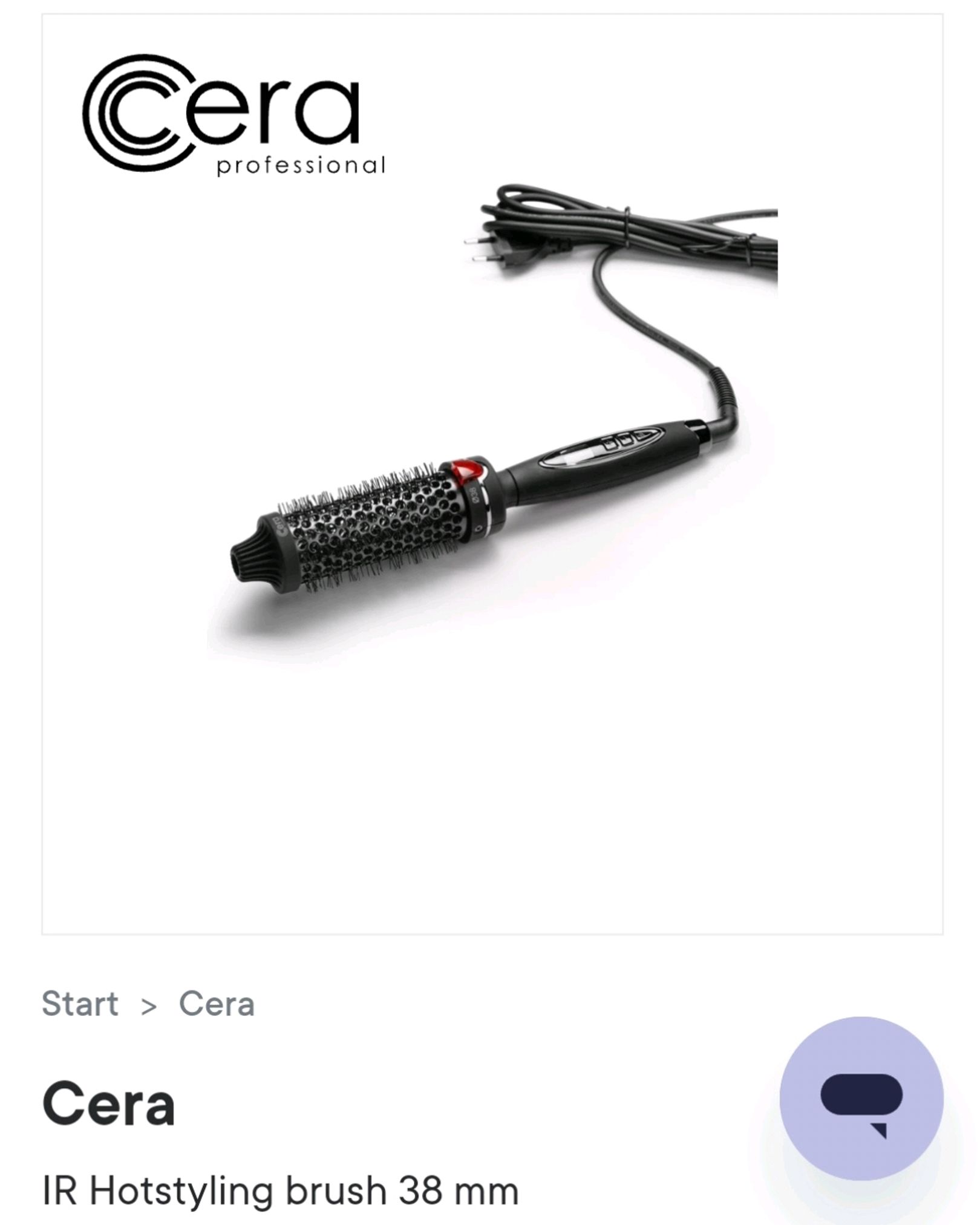 Cera Hotbrush 38mm