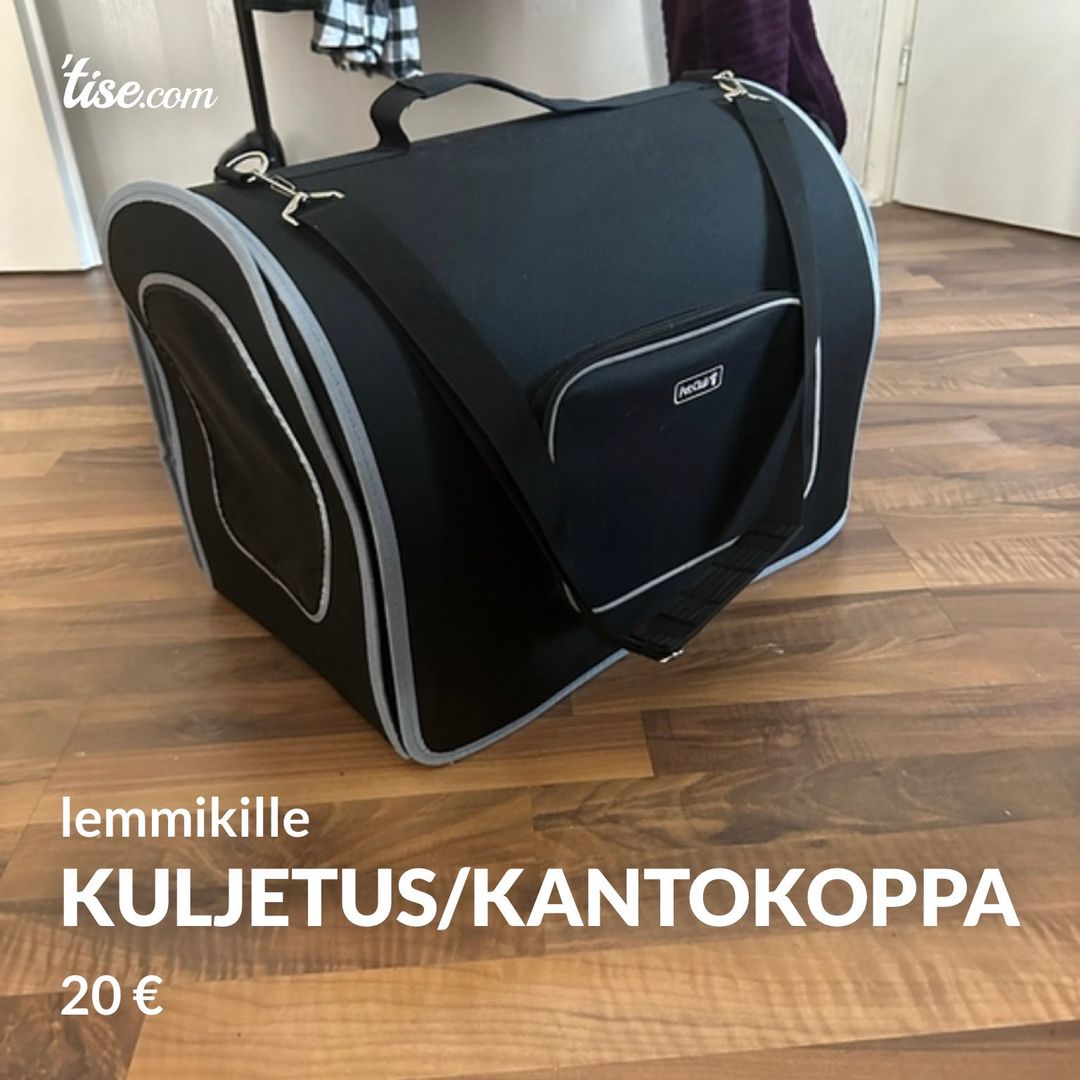 kuljetus/kantokoppa