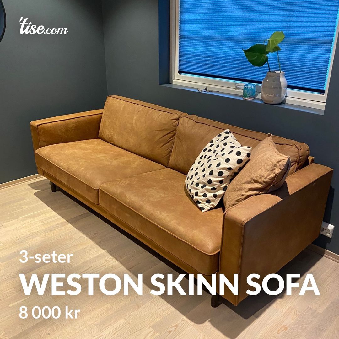 Weston skinn sofa