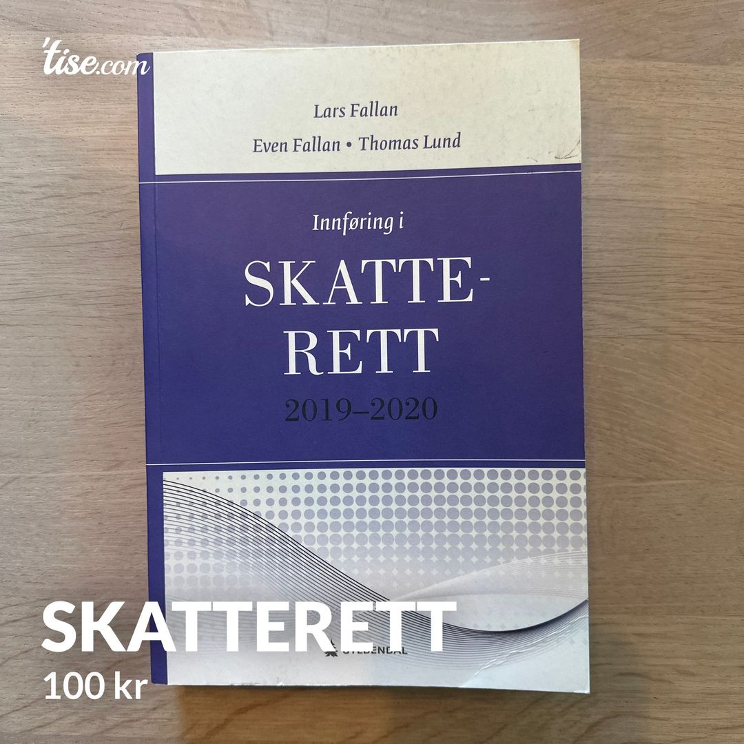 Skatterett