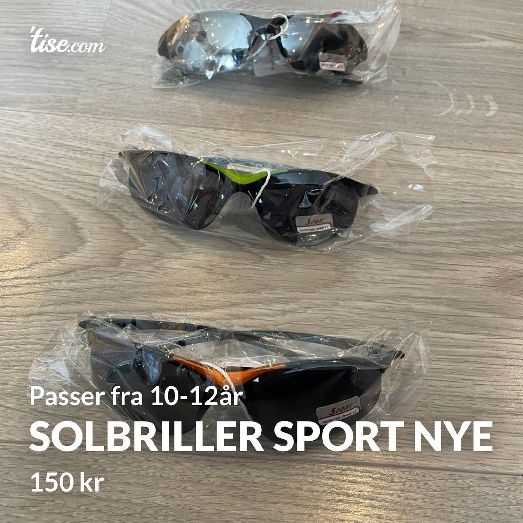 Solbriller sport nye