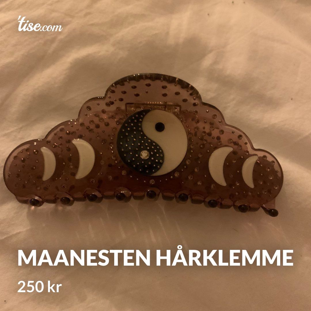 Maanesten hårklemme