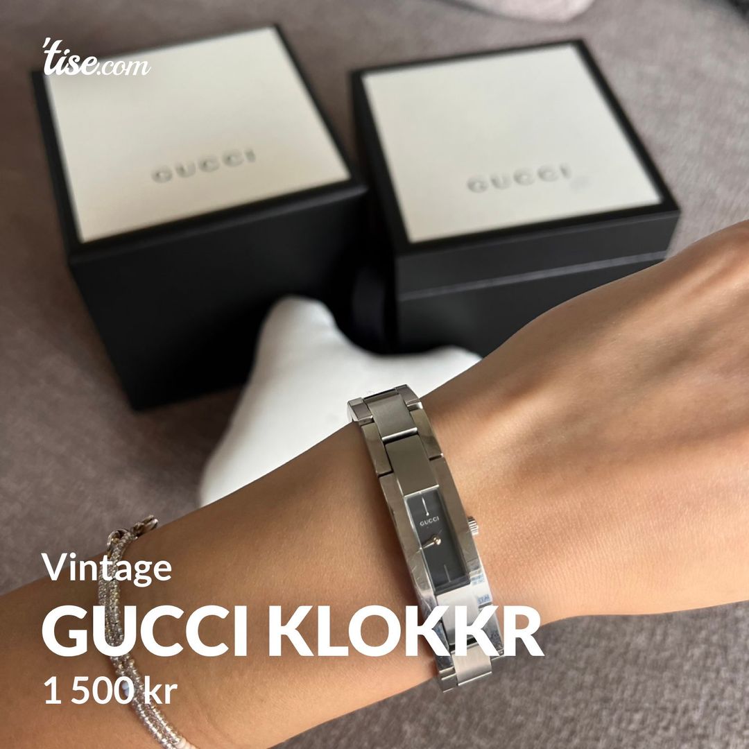 Gucci klokkr