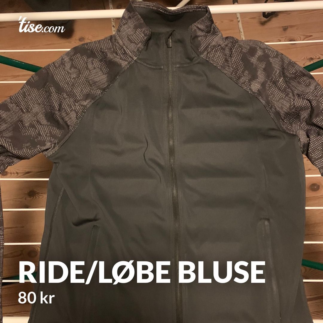 Ride/løbe bluse