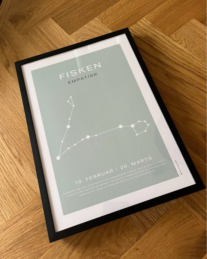 Plakat “Fisken”