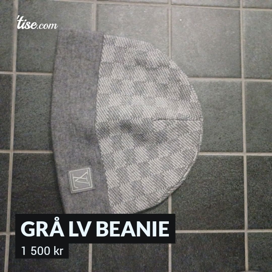 Grå LV Beanie