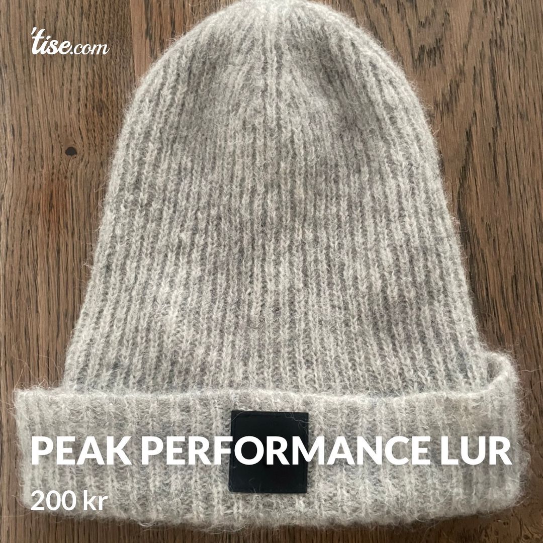 Peak performance lur