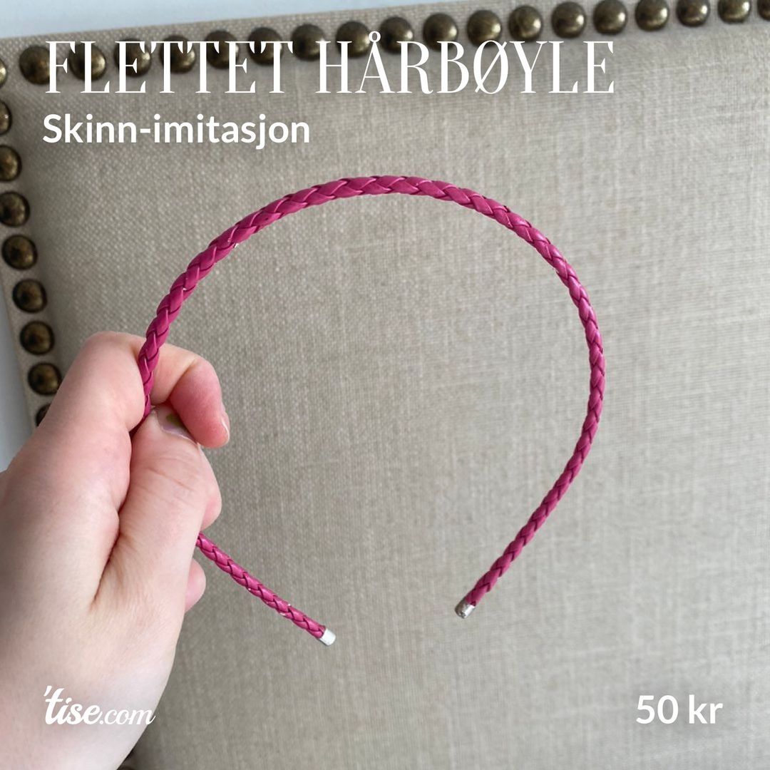 Flettet hårbøyle