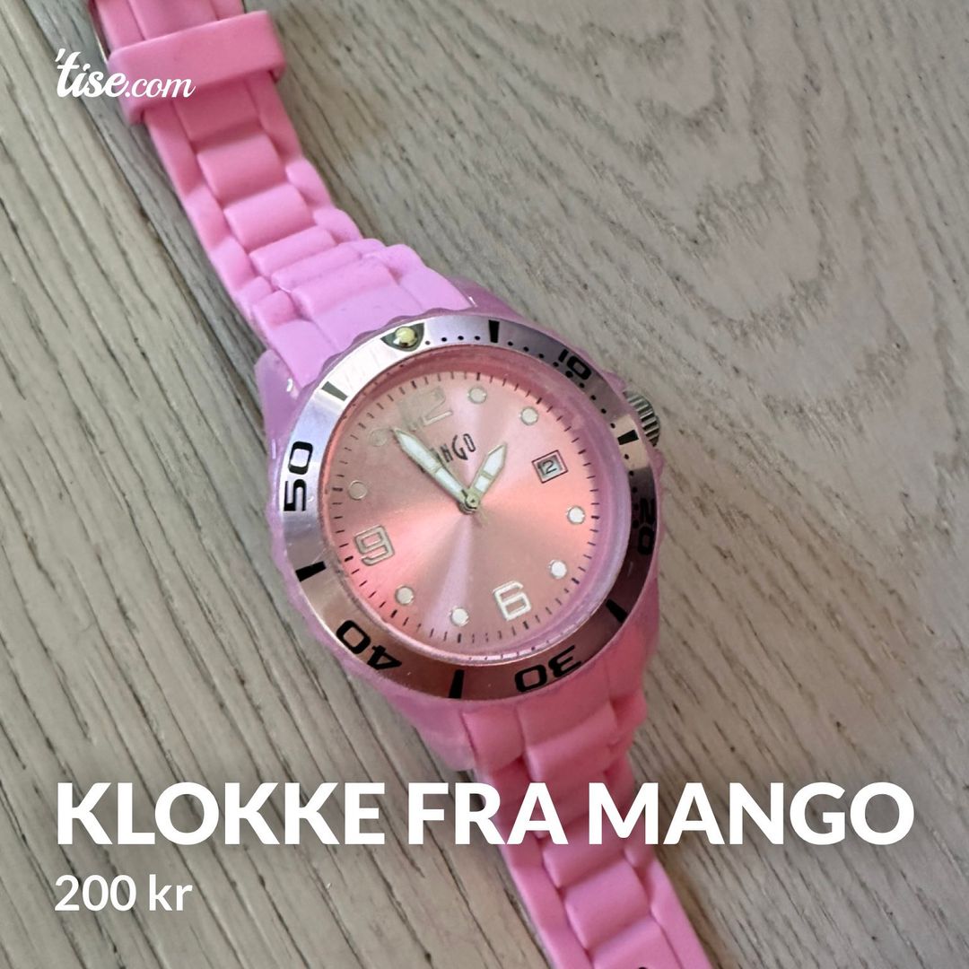 Klokke fra Mango