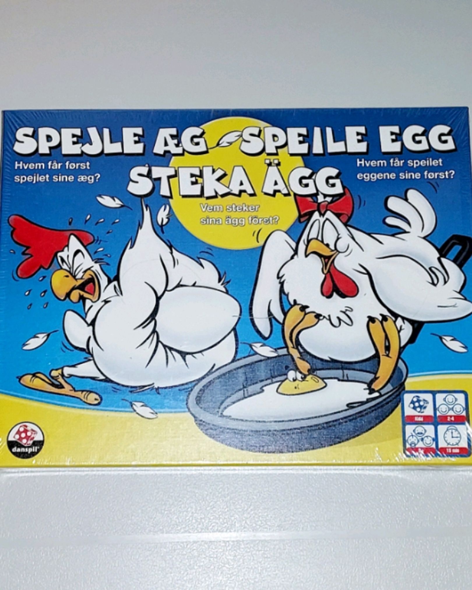 Speile egg spill